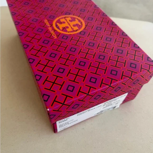 NIB TORY BURCH MILLER SOFT SANDAL  LEATHER PERFECT BLACK  WOMEN SIZE 9 - Picture 14 of 16